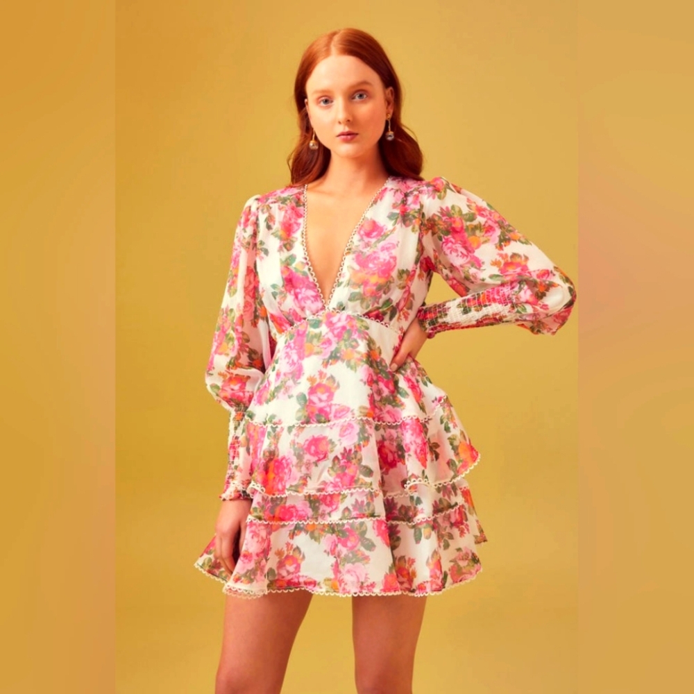 Keepsake the Label Women's Oblivion Floral Mini Dress